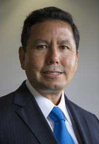 A photo of Ronald Cortez, appointed as SF State's Vice President for Administration and Finance and Chief Financial Officer